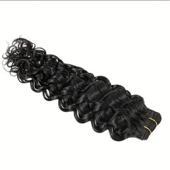 Natural Curly Wave Human Hair Extensions Unprocessed Virgin Hair Weave