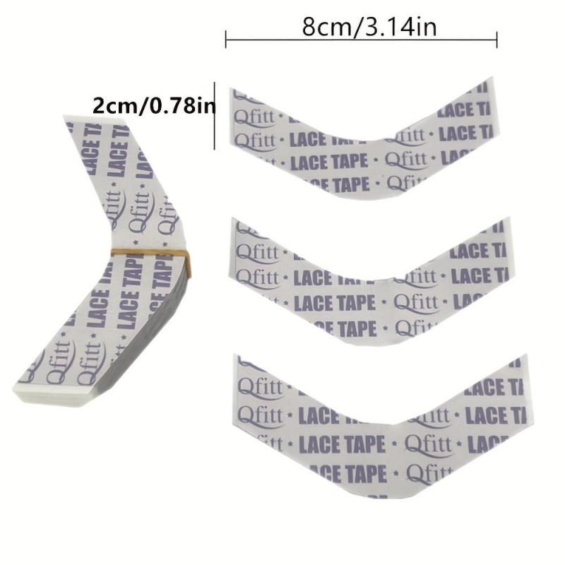 300PCS Wig Adhesive Hair Film Replacement Bio scalp Hair Weave PU Skin