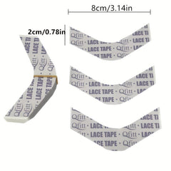 300PCS Wig Adhesive Hair Film Replacement Bio scalp Hair Weave PU Skin