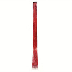 Colorful Clip In Hair Tinsel Fairy Hair Tinsel Kit, Party Glitter Extensions