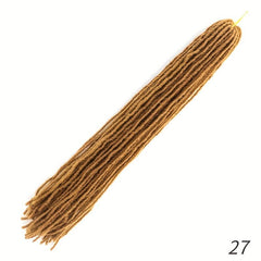 Goddess Faux Locs Crochet Hair 72 Cm Synthetic Braiding Hair Extensions