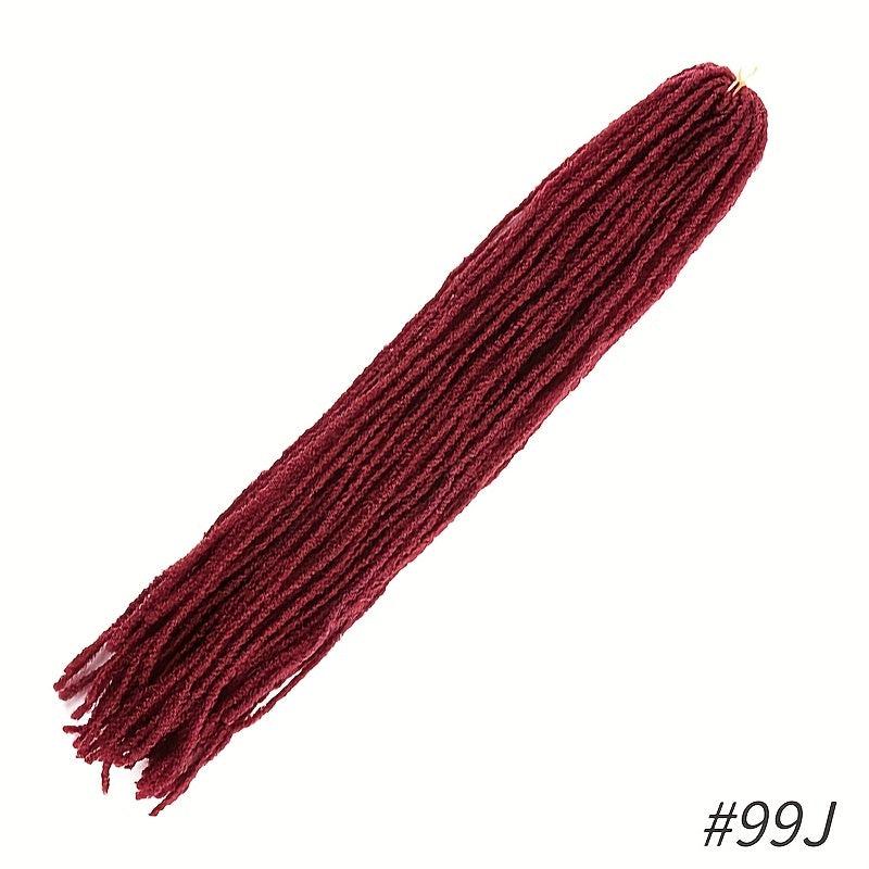 Goddess Faux Locs Crochet Hair 72 Cm Synthetic Braiding Hair Extensions