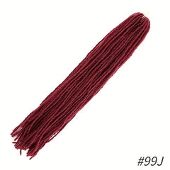 Goddess Faux Locs Crochet Hair 72 Cm Synthetic Braiding Hair Extensions