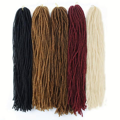 Goddess Faux Locs Crochet Hair 72 Cm Synthetic Braiding Hair Extensions