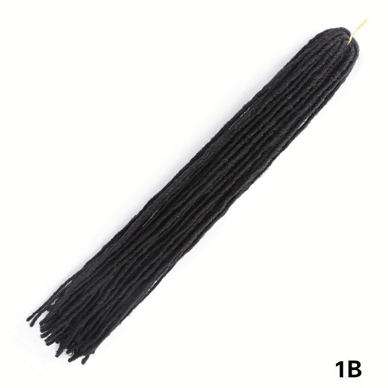 Goddess Faux Locs Crochet Hair 72 Cm Synthetic Braiding Hair Extensions