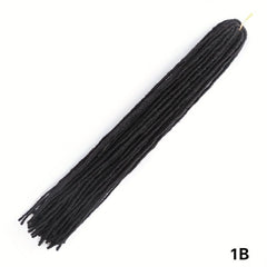 Goddess Faux Locs Crochet Hair 72 Cm Synthetic Braiding Hair Extensions