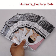 6Pcs Long Wig Caps Mesh Net Liner Weaving Cap for Women