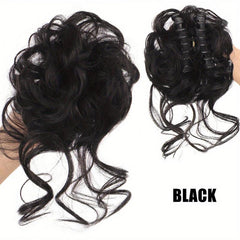Donut Bun Chignon Claw Ponytail Hair Extensions