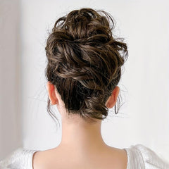 Donut Bun Chignon Claw Ponytail Hair Extensions