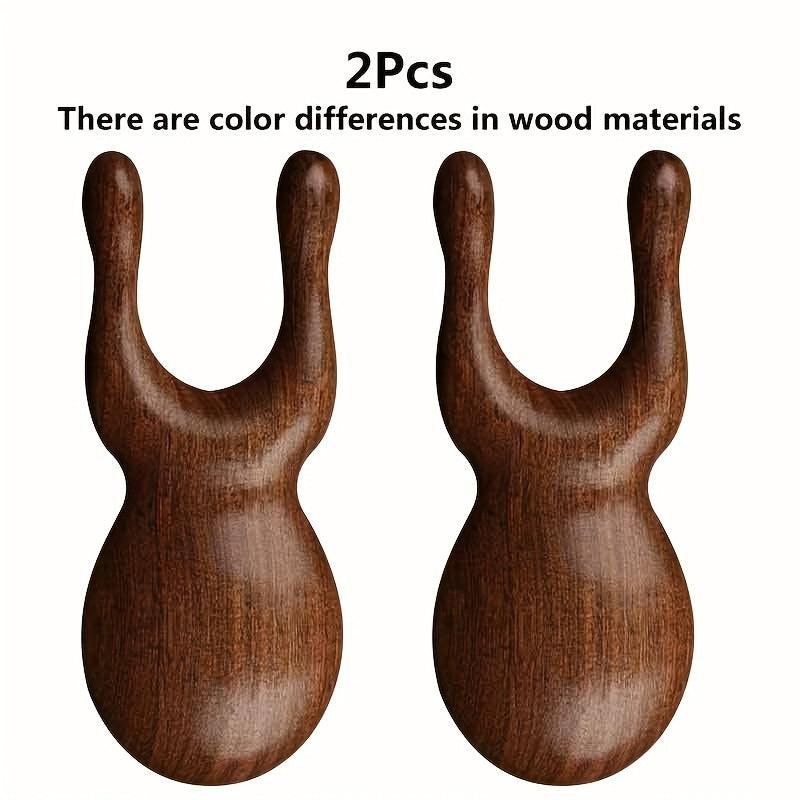 Natural Sandalwood Wood Gua Sha Tool - Facial Nose Guasha Massage