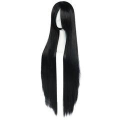 Long Straight Cosplay Wig For Halloween & 1pc Wig Cap For Women Girls