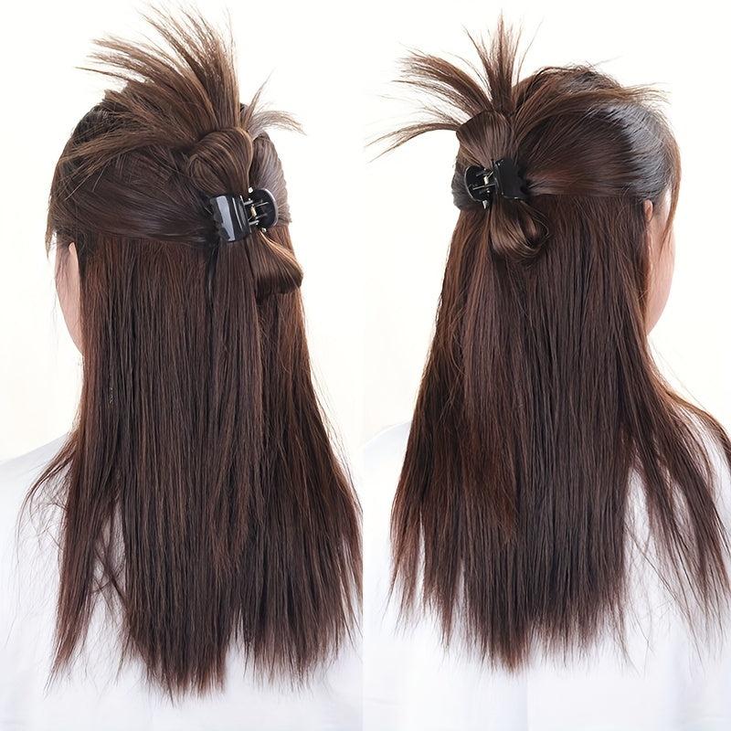 Synthetic Ponytail Clip In Hair Extensions Easy to Use