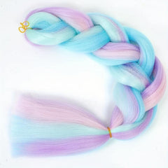 100g Ombre Rainbow Jumbo Braids For Dreadlocks Box Braids