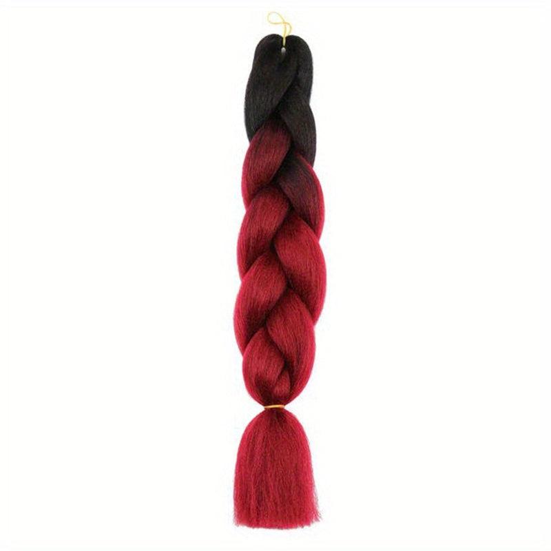 Ombre Jumbo Braid 24 Inches Synthetic Braiding Hair Extension