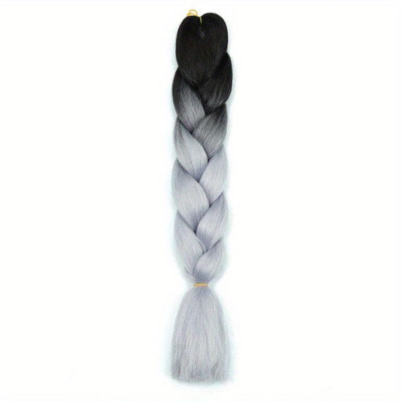 Ombre Jumbo Braid 24 Inches Synthetic Braiding Hair Extension