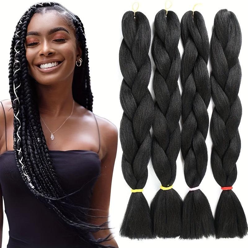 Ombre Jumbo Braid 24 Inches Synthetic Braiding Hair Extension