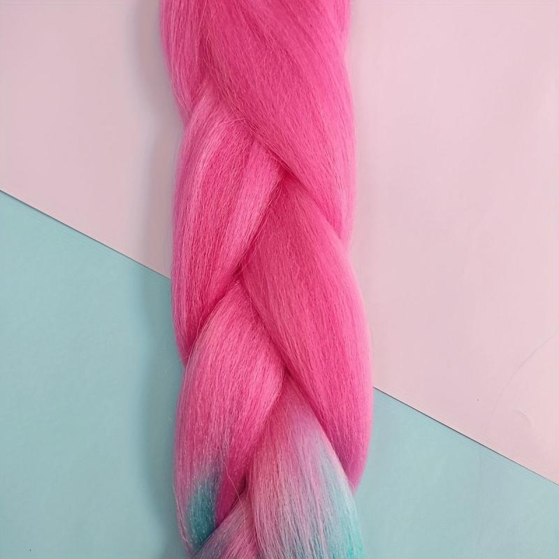 Ombre Long Synthetic Hair Braid Dreadlocks Wig for Women 55-88 cm