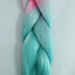 Ombre Long Synthetic Hair Braid Dreadlocks Wig for Women 55-88 cm