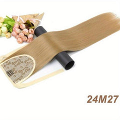 Long Straight Clip Tail Wig Ponytail Women Wig Synthetic Ponytail
