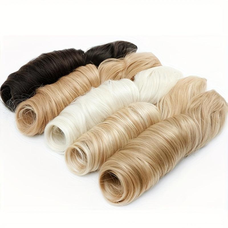 5clips Long Wavy Hair Pieces Synthetic Clip In Hair Extensions