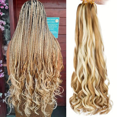 Pre Stretched Curly Braiding Hair 55-88 cm for Women