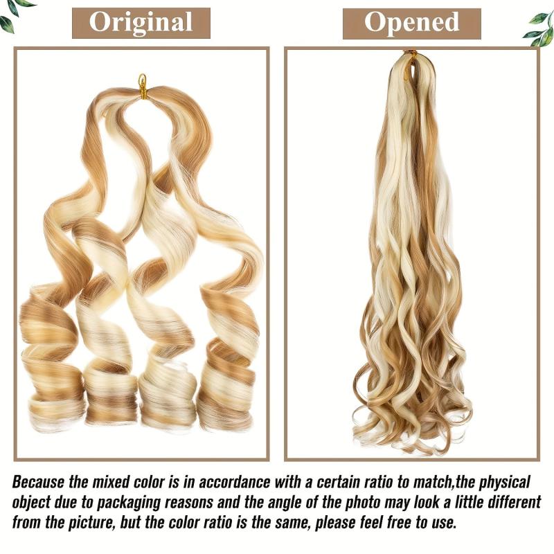 Pre Stretched Curly Braiding Hair 55-88 cm for Women