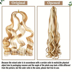 Pre Stretched Curly Braiding Hair 55-88 cm for Women