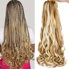 Pre Stretched Curly Braiding Hair 55-88 cm for Women