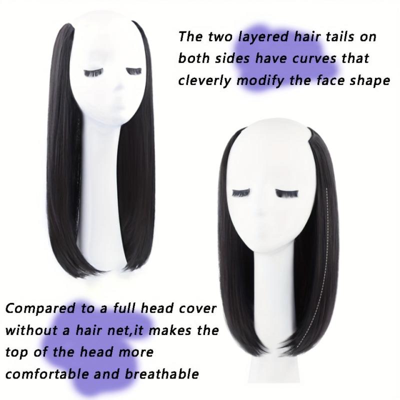 U-shaped Curly Hair Extension for Fluffy Hair