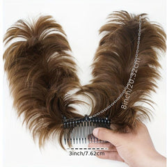 Curly Synthetic Hair Messy Bun Clip In Chignon for Women