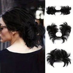 Curly Synthetic Hair Messy Bun Clip In Chignon for Women