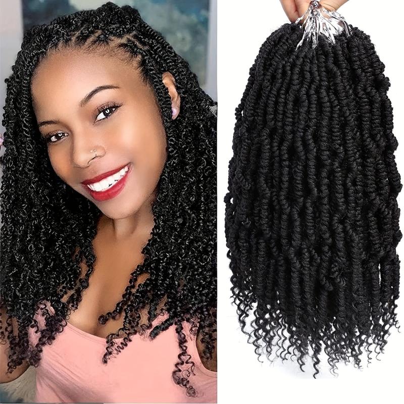 6 Packs Bomb Twist Crochet Hair Spring Twist Braids Synthetic Hair Extensions
