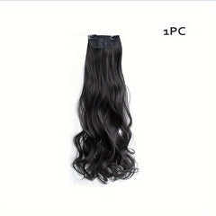Invisible Hair Extensions Long Wavy Hairpiece 60 96 Cm 1Pc