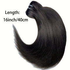 Double Weft Human Hair Clip In Extensions 120g 8pcs 24 inches