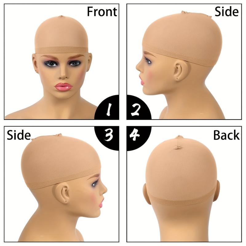 20pcs HD Wig Cap Elastic Breathable Invisible Wig Caps