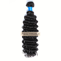 Deep Wave Hair Bundles Natural Virgin Human Hair Extensions