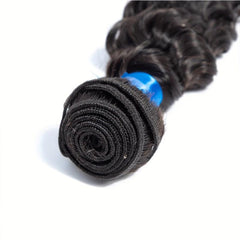 Deep Wave Hair Bundles Natural Virgin Human Hair Extensions