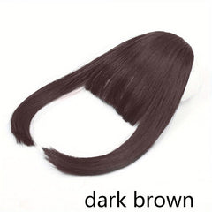 Synthetic Clip In Hair Extensions With Sideburns for Daily Use