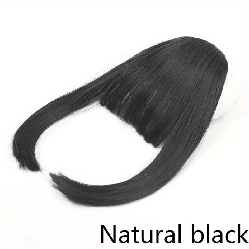 Synthetic Clip In Hair Extensions With Sideburns for Daily Use