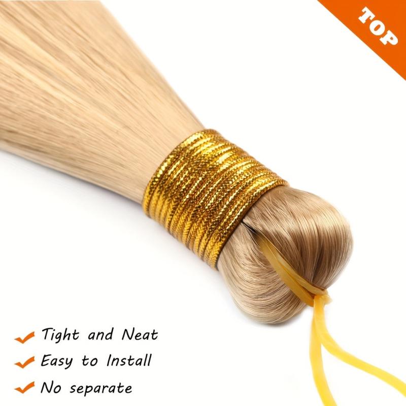 Silky Straight Braiding Hair Extensions 55-88 Cm Bulk Hair Extensions
