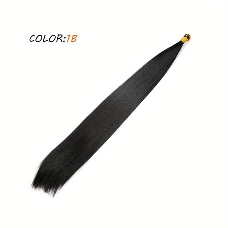 Silky Straight Braiding Hair Extensions 55-88 Cm Bulk Hair Extensions