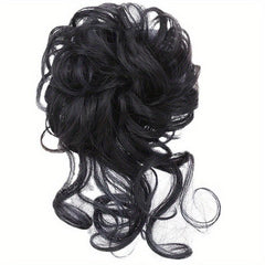 Curly Donut Chignon Elastic Band Hair Bun Extensions