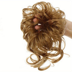 Curly Donut Chignon Elastic Band Hair Bun Extensions