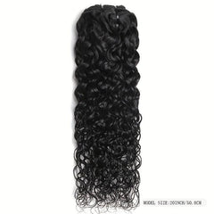 8 Pcs Natural Water Wave Clip In Hair Extensions Brazilian Virgin Human Hair