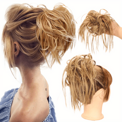 Messy Hair Bun Hair Piece Synthetic Tousled Updo Hair Extensions