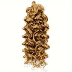 50 8cm Long Curls Crochet Hair Extensions - Natural Look for Everyday Use