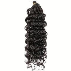 50 8cm Long Curls Crochet Hair Extensions - Natural Look for Everyday Use