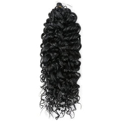 50 8cm Long Curls Crochet Hair Extensions - Natural Look for Everyday Use