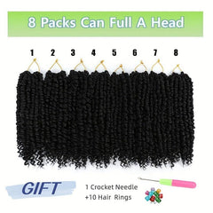 Passion Twist Hair 20 32 Cm 8 Packs Pre Twisted Passion Twist Crochet Hair