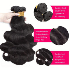 5A Human Hair Bundles Brazilian Virgin Hair Straight Weave